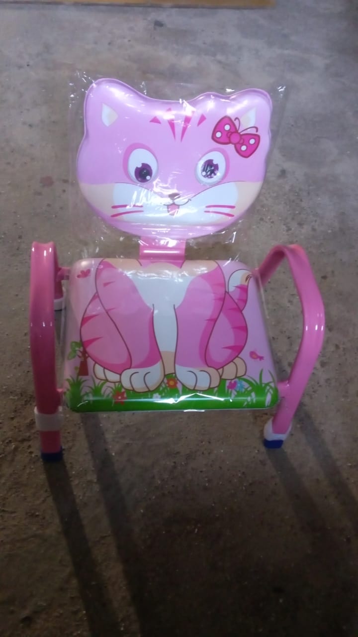 Cartoon Baby Chair Steel Cushion & Comfortable Baby Chair High Quality Chair (1 Pc)
