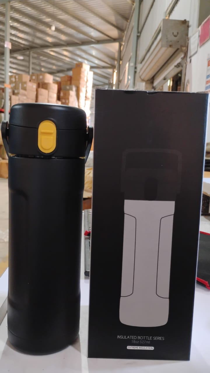 Insulated Water Bottle – Vacuum Sealed, Leak-Proof & BPA-Free for Hot & Cold Drinks