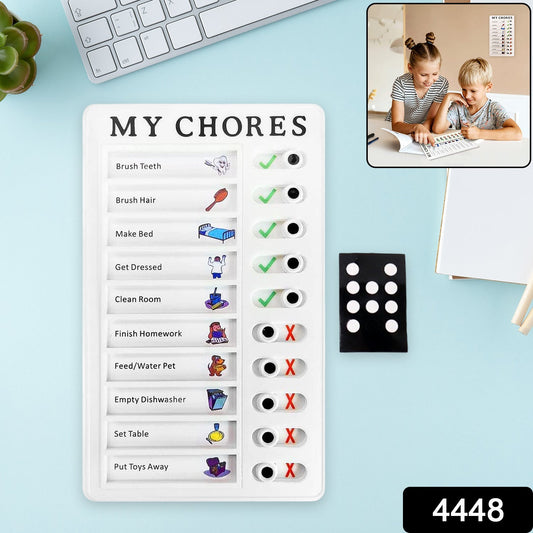 Portable Chores Note Board (20×12 cm, Mix Color)
