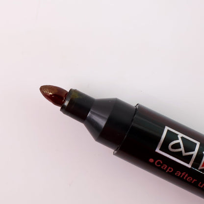 Marker Red Ink, Bold Tip, Quick-Dry Alcohol-BQased Marker (1 Pc)