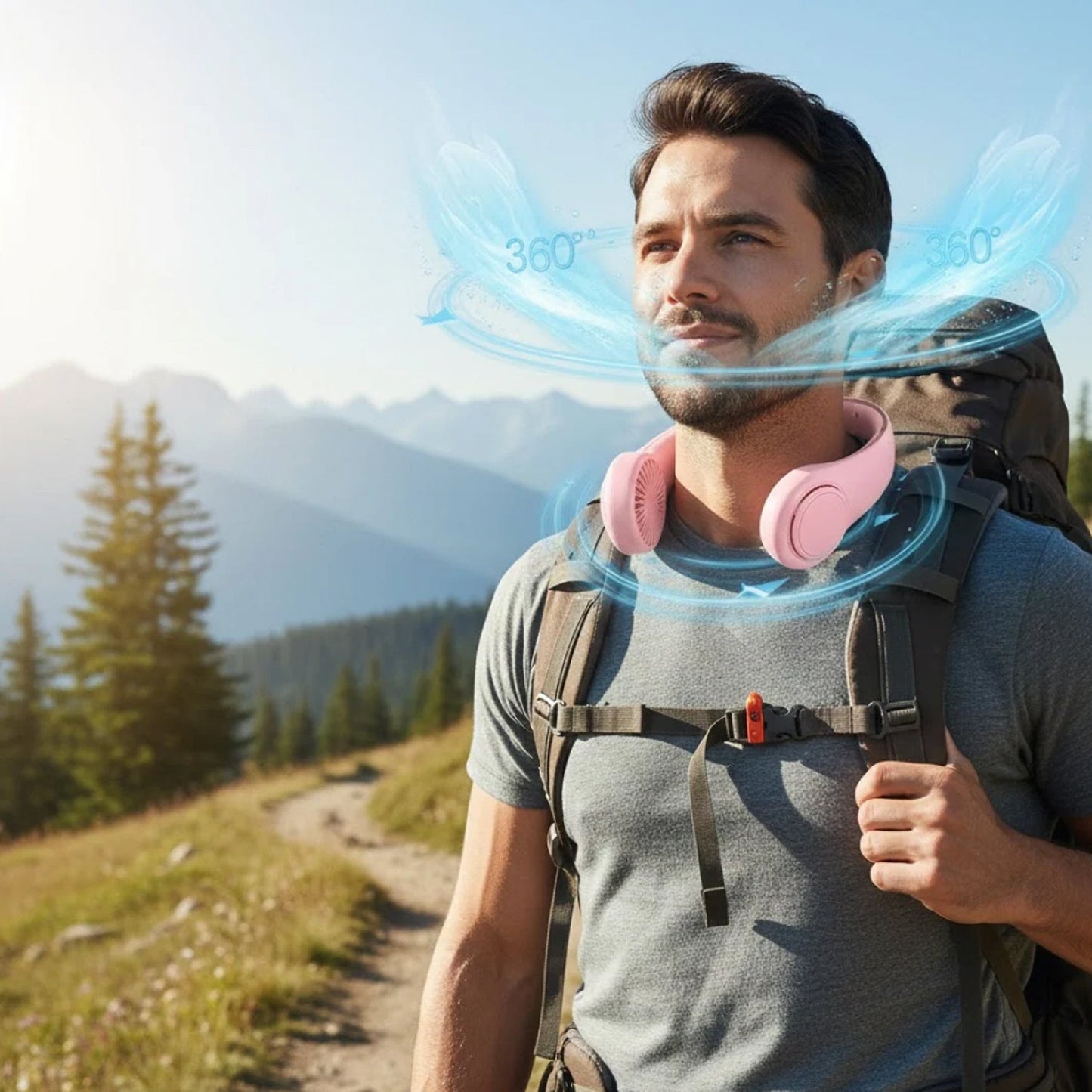 Portable Neck Fan