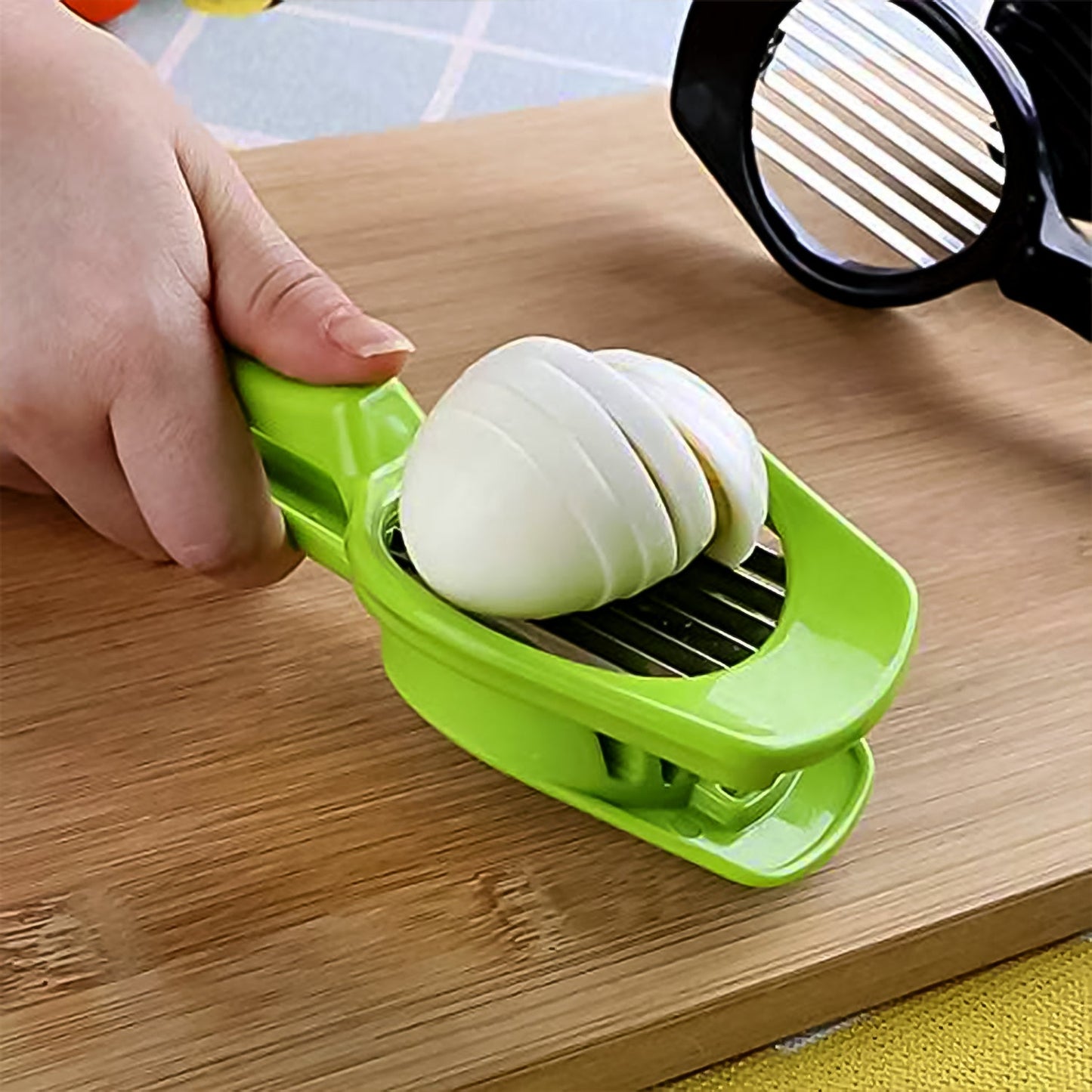 Multipurpose Slicer with Seven Blades Stainless Slicer for Strawberry Tomato Cutter