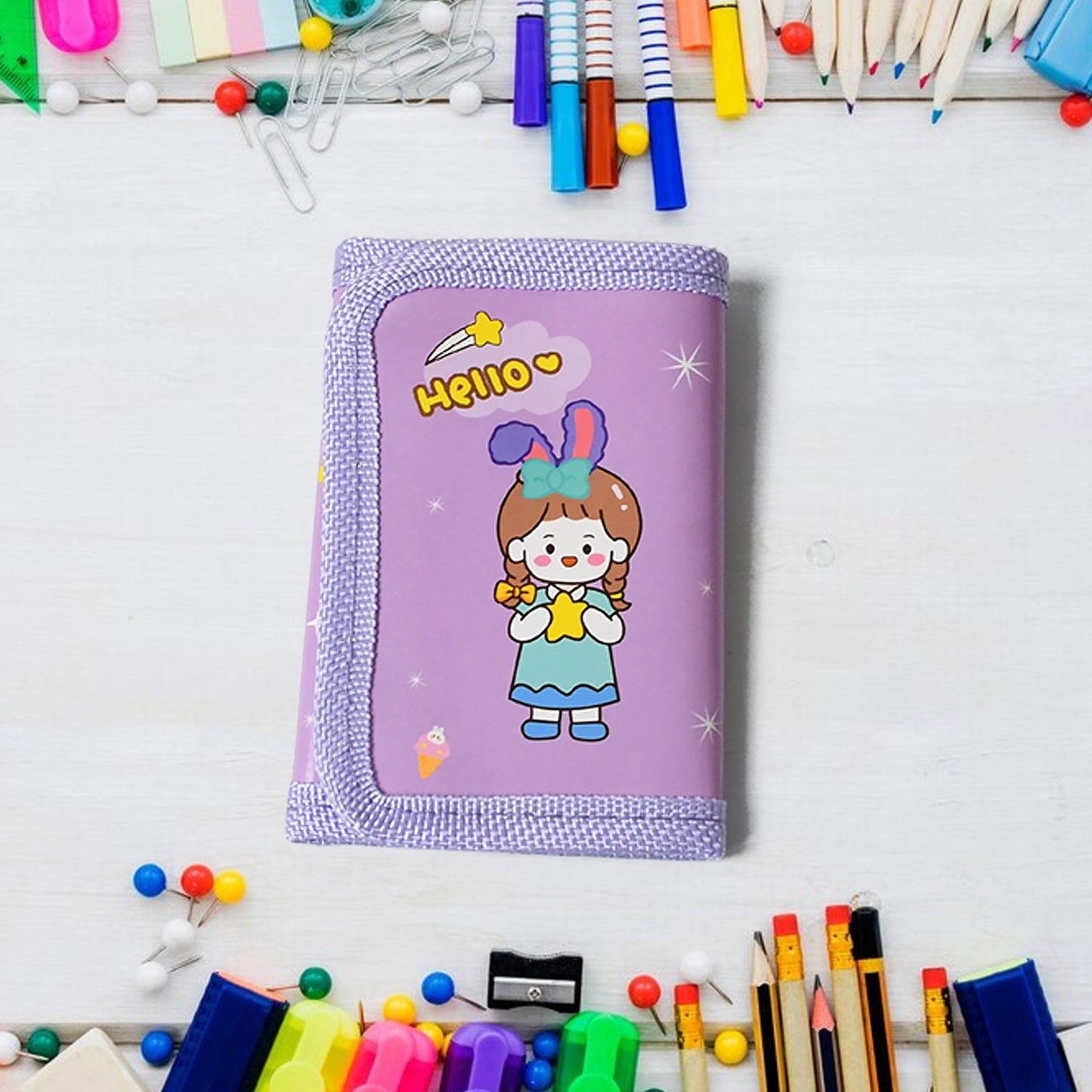Stationery Set for Kids – 7-in-1 School Kit (Pack of 7 Pcs)