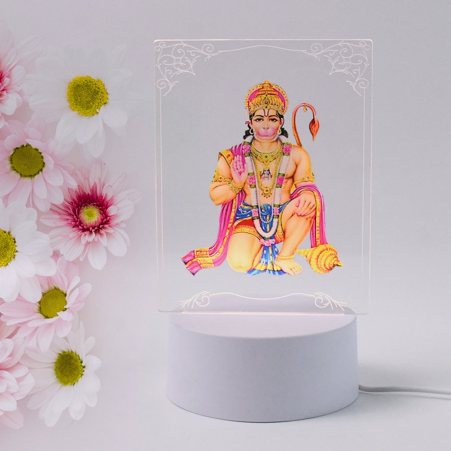  3D Lord Hanuman Frame 