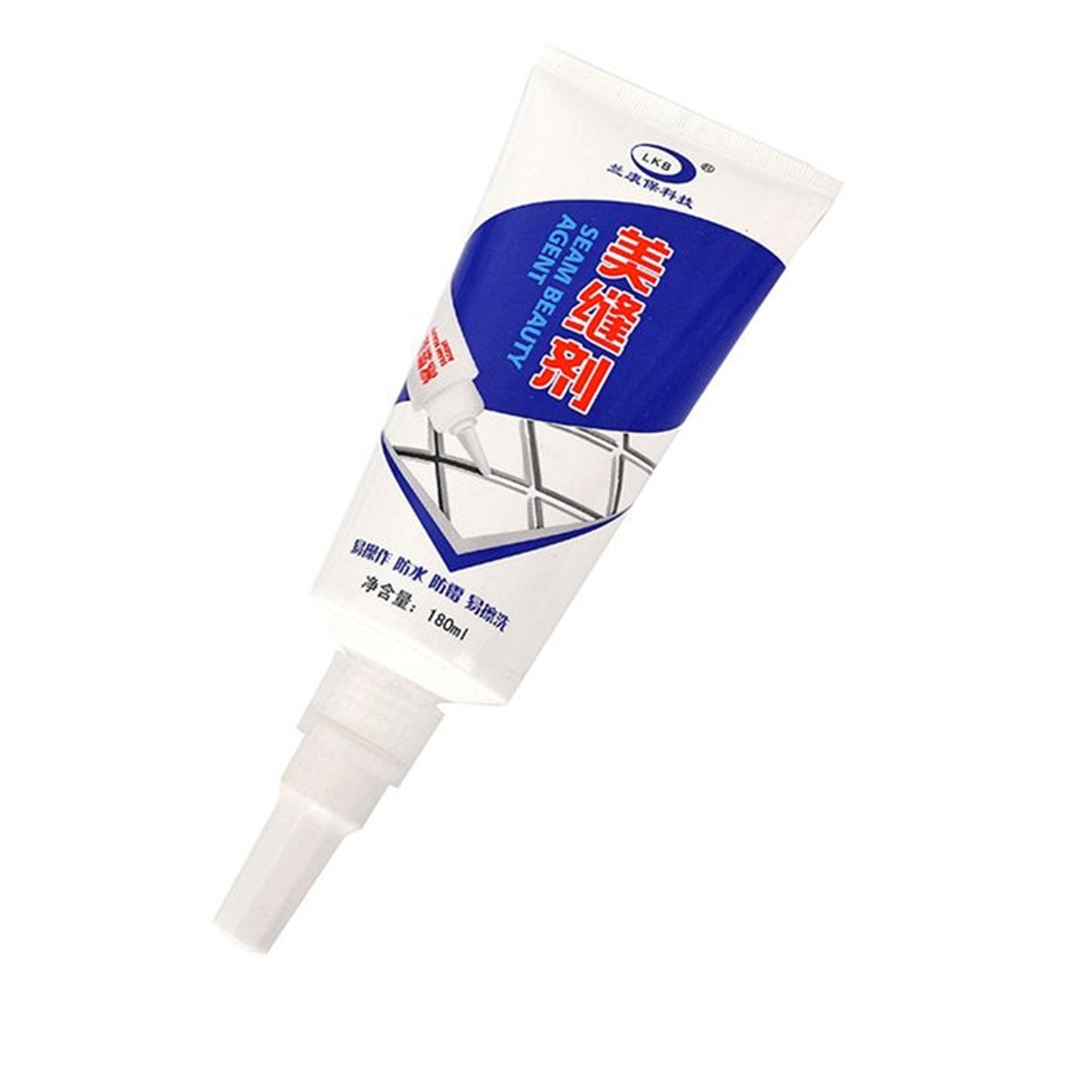 Waterproof Tile Gap Filler for Grout & Crack Repair for Home & Bathroom (180 ML)