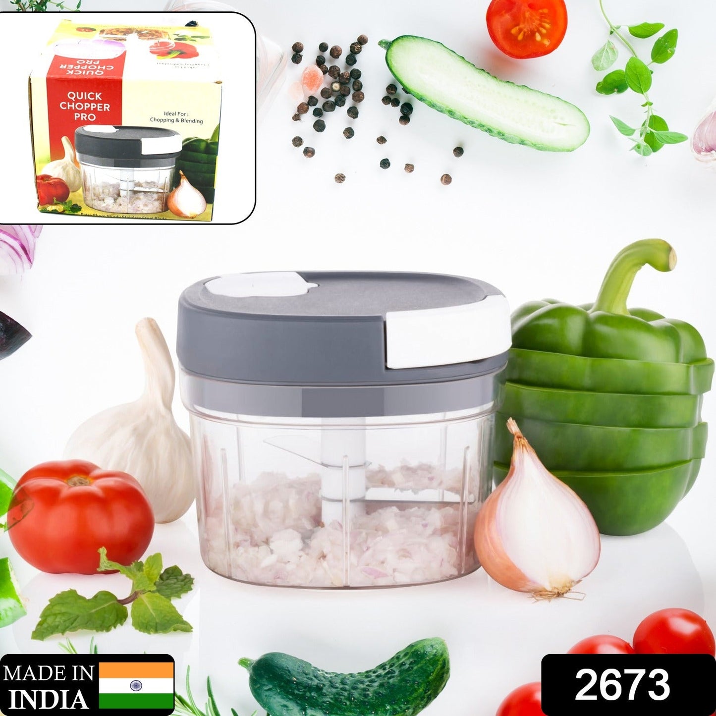 Handy Chopper and Slicer for Chopping and Slicing Fruits Vegetables