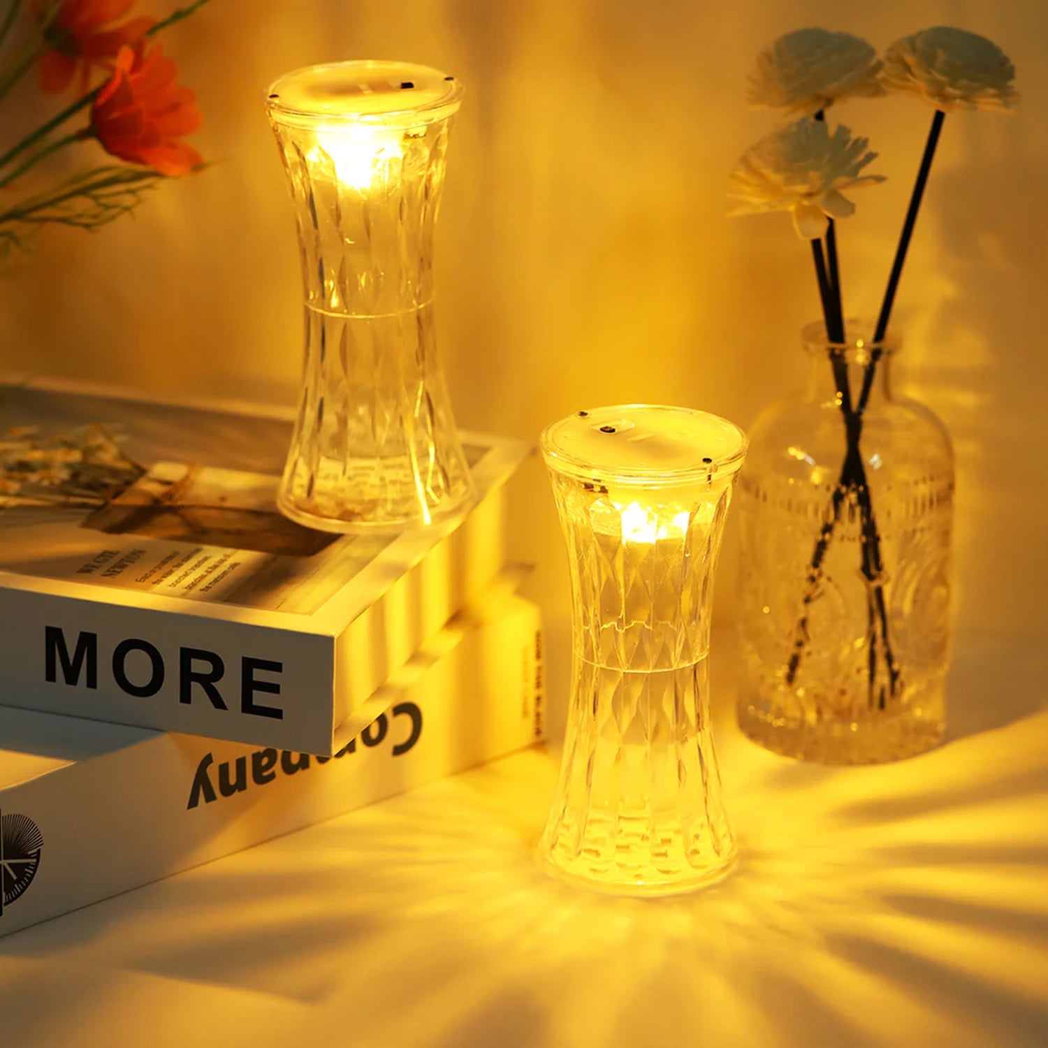 Crystal Candle Lamp