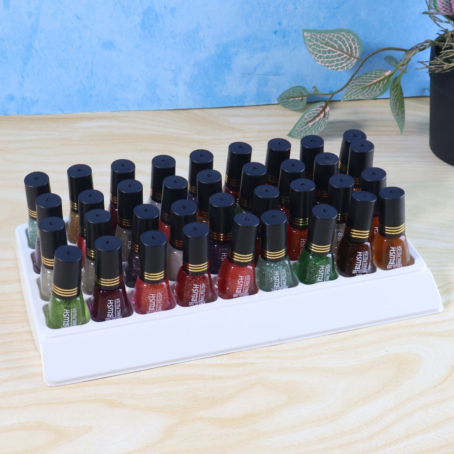 Blush Jari Mini Nail Polish (Mix Color / 6 ML / 1 Pc)