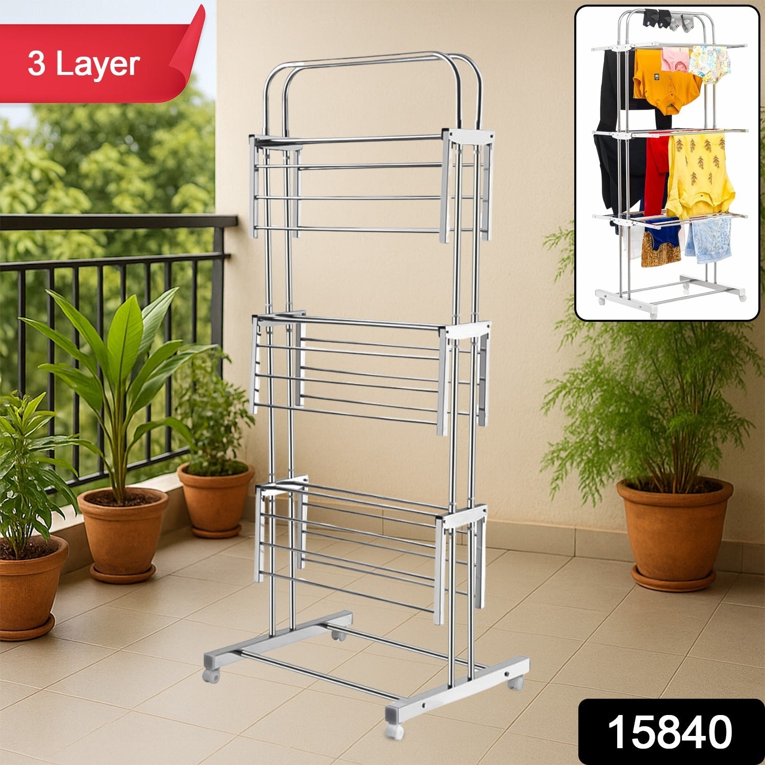 Foldable Stainless Steel