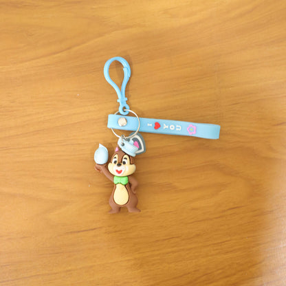 Stylish squirrel bag charm