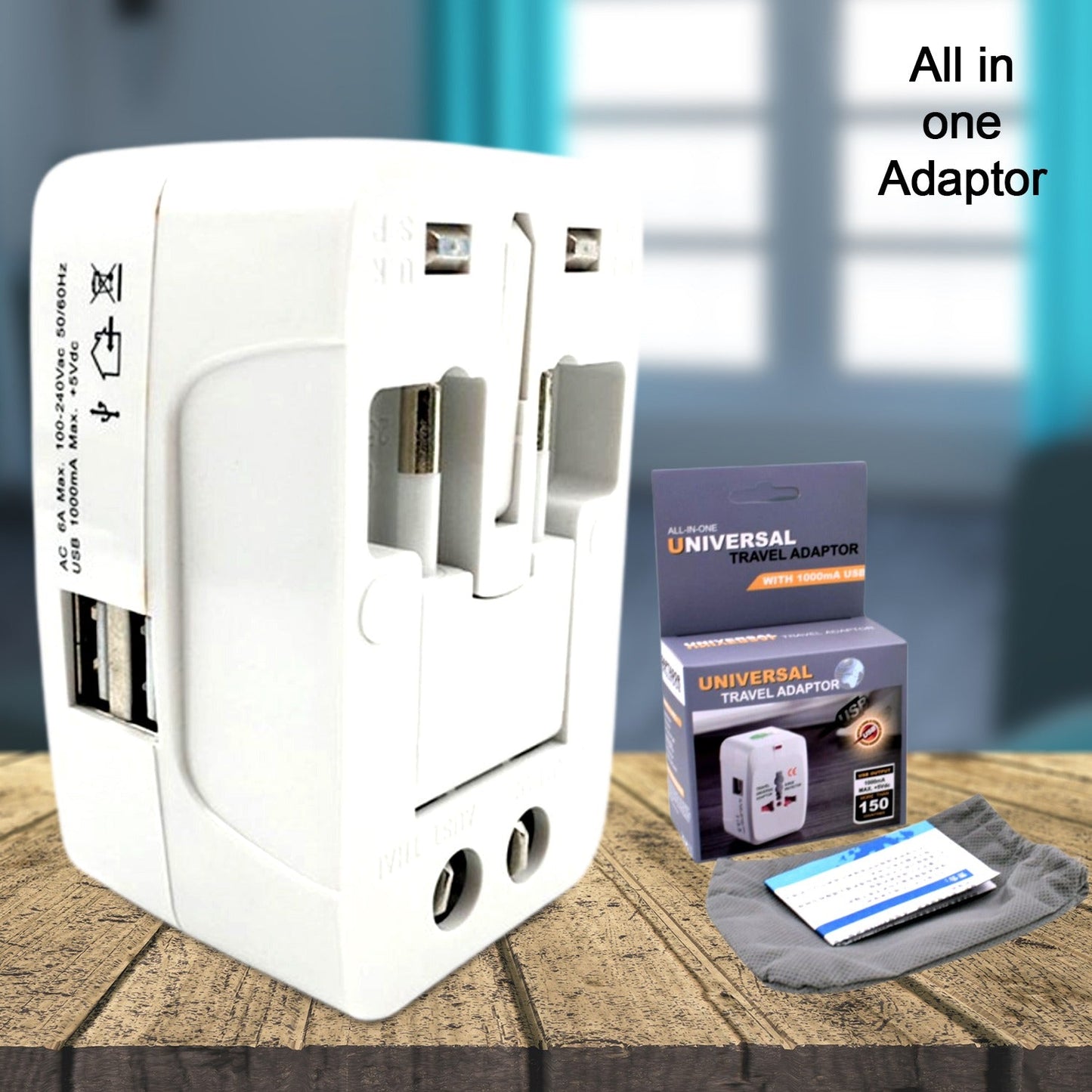  Universal Power Adaper