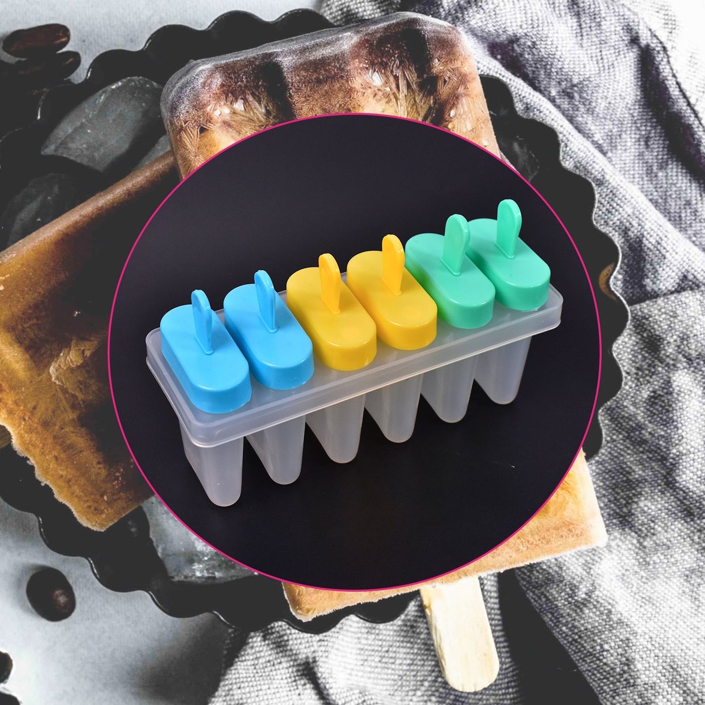 Ice Candy Maker Upgrade sicle Molds Set