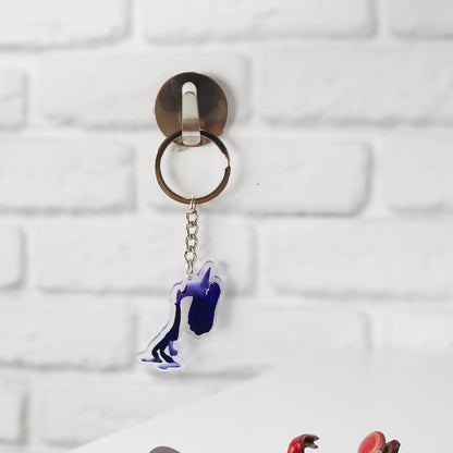 Hanging Cartoon Keyring 